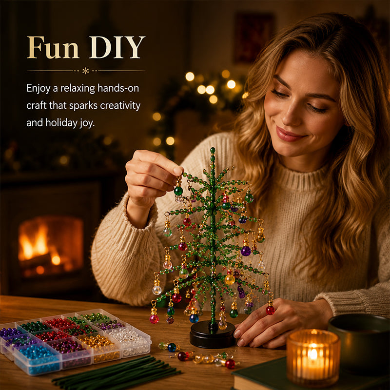 DIY Beaded Christmas Tree Kit
