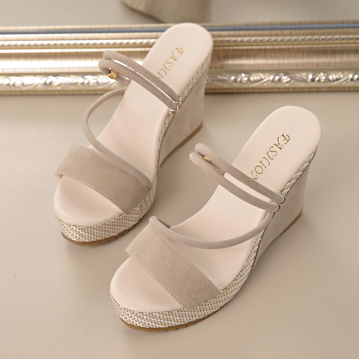 Velvet Air Wedge Sandals