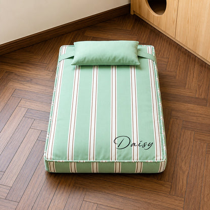 Personalized Pet Bed with Pillow