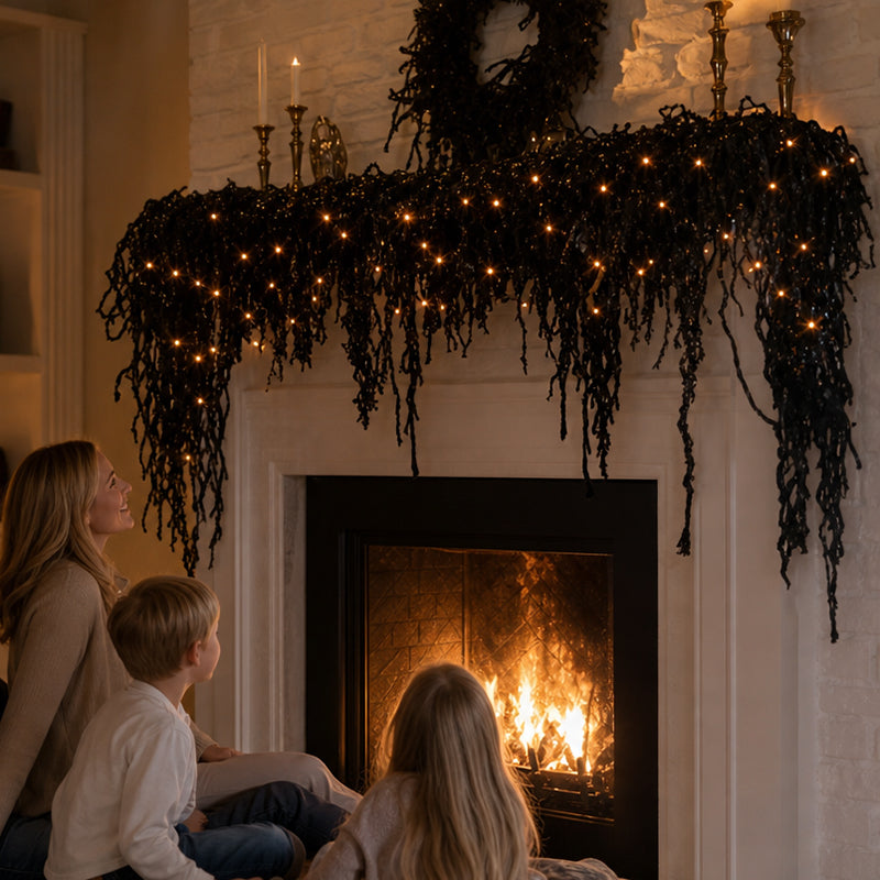 Lighted Creepy Vine Garland