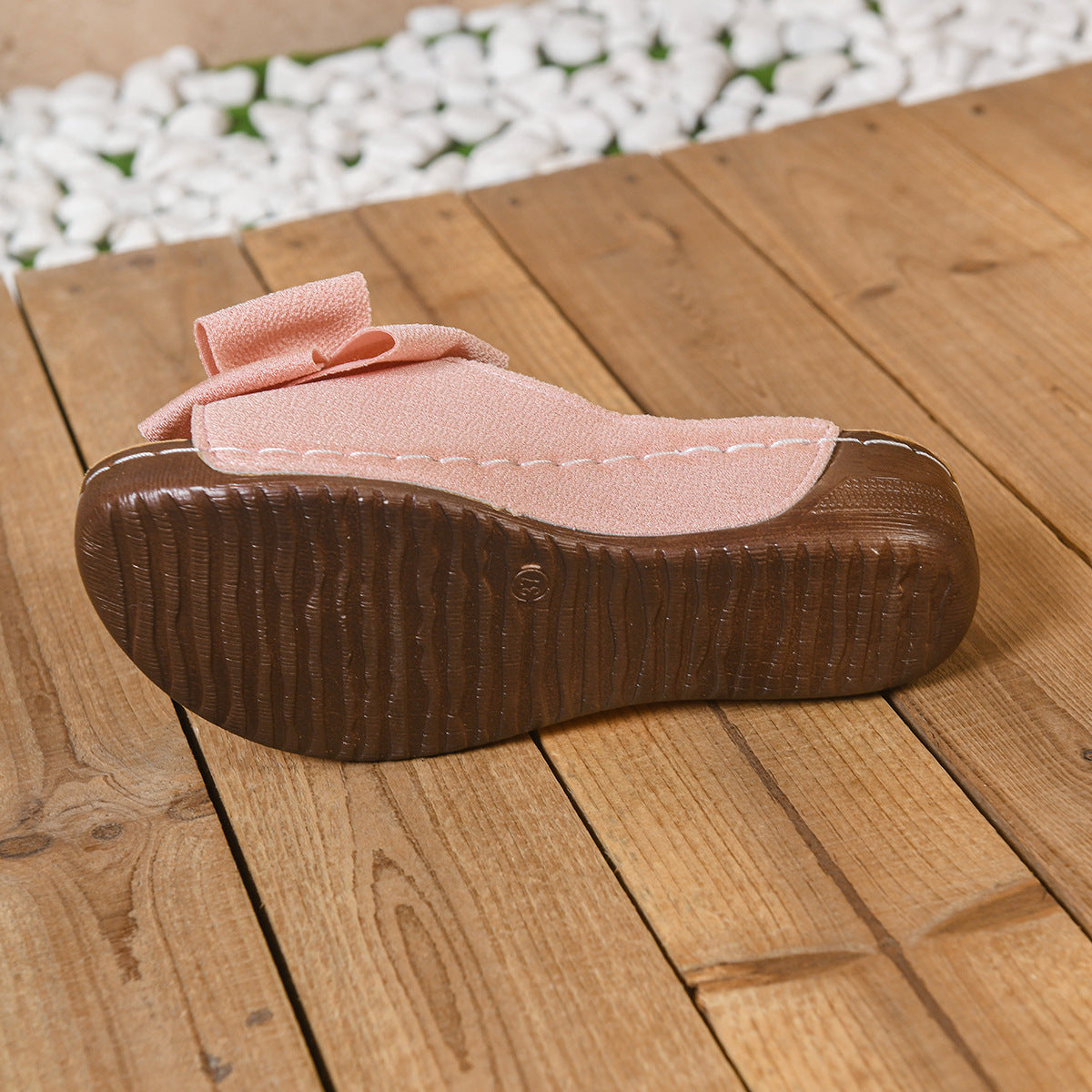 Women's Peep-Toe Wedge Slide Sandals