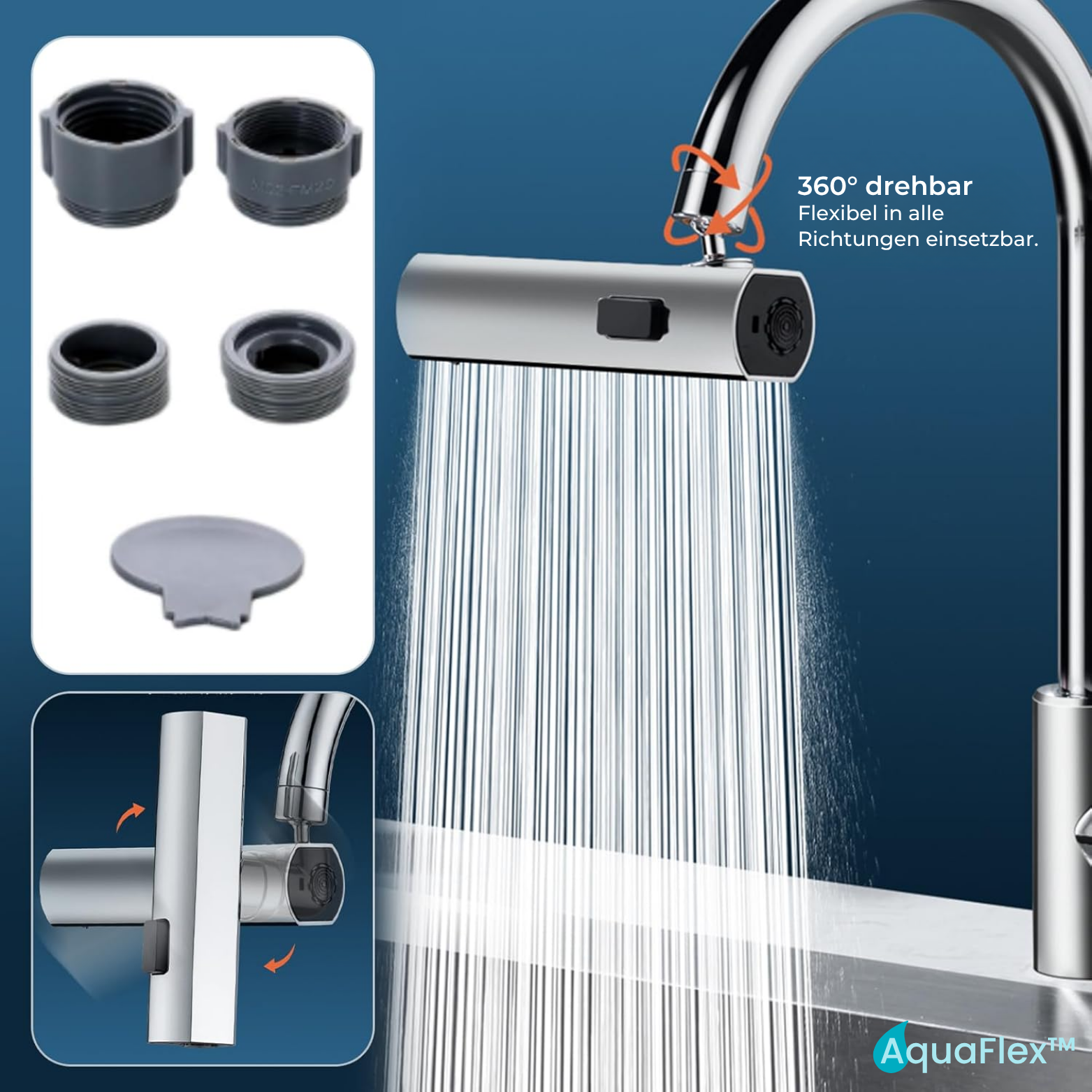 Waterfall Faucet Spray Nozzle