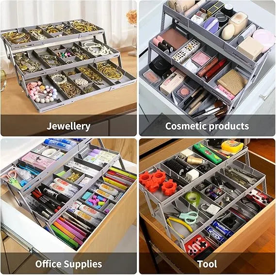 Multi-Level Drawer Organizer