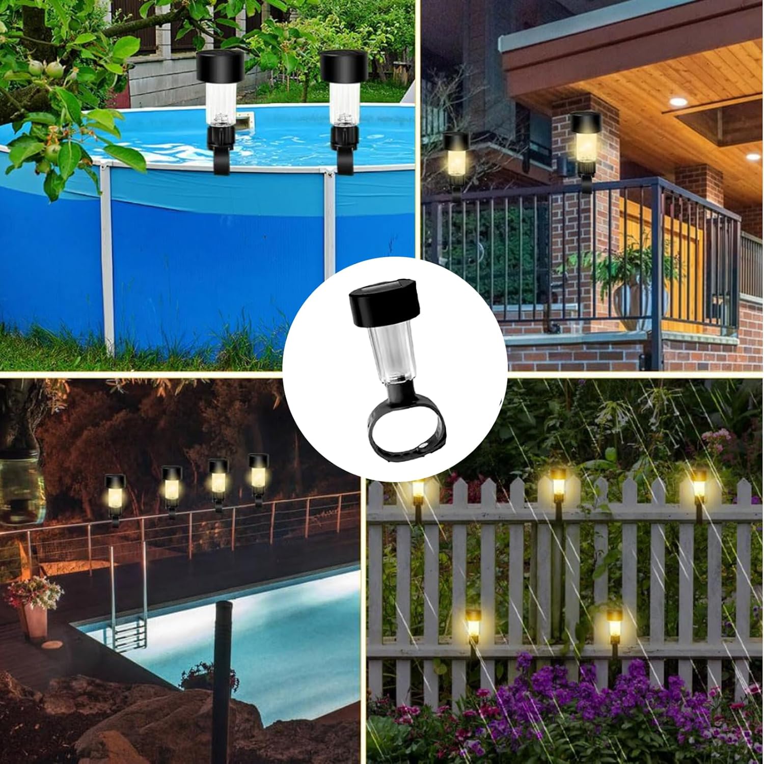 GlowPool Solar LED Lights