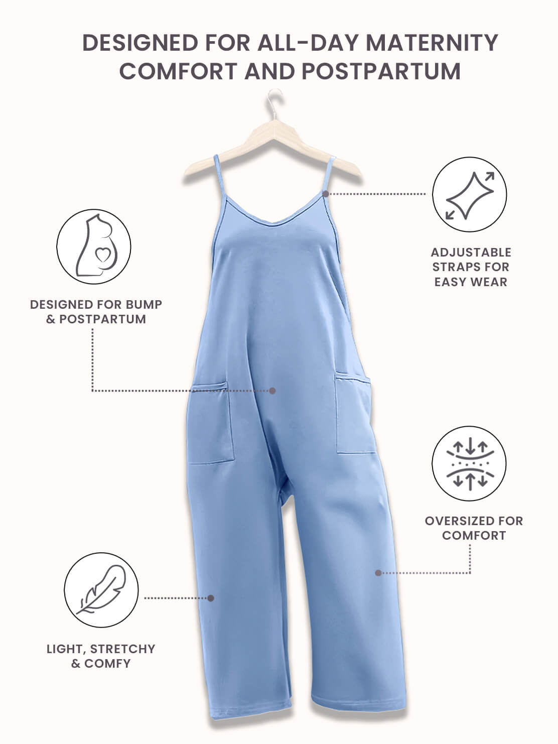 MamaCloud All-Day Jumpsuit