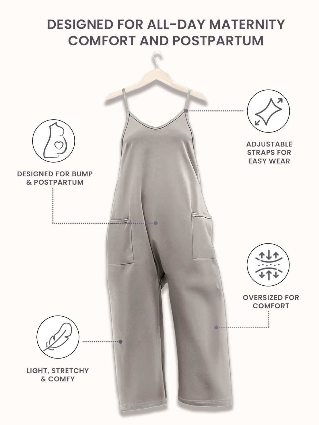 MamaCloud All-Day Jumpsuit