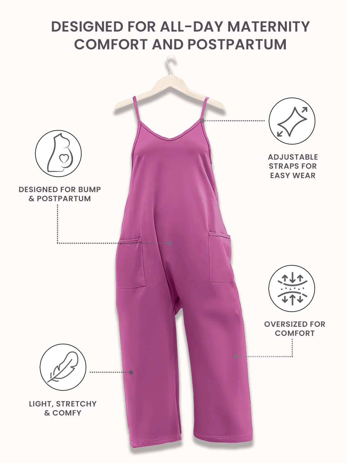 MamaCloud All-Day Jumpsuit