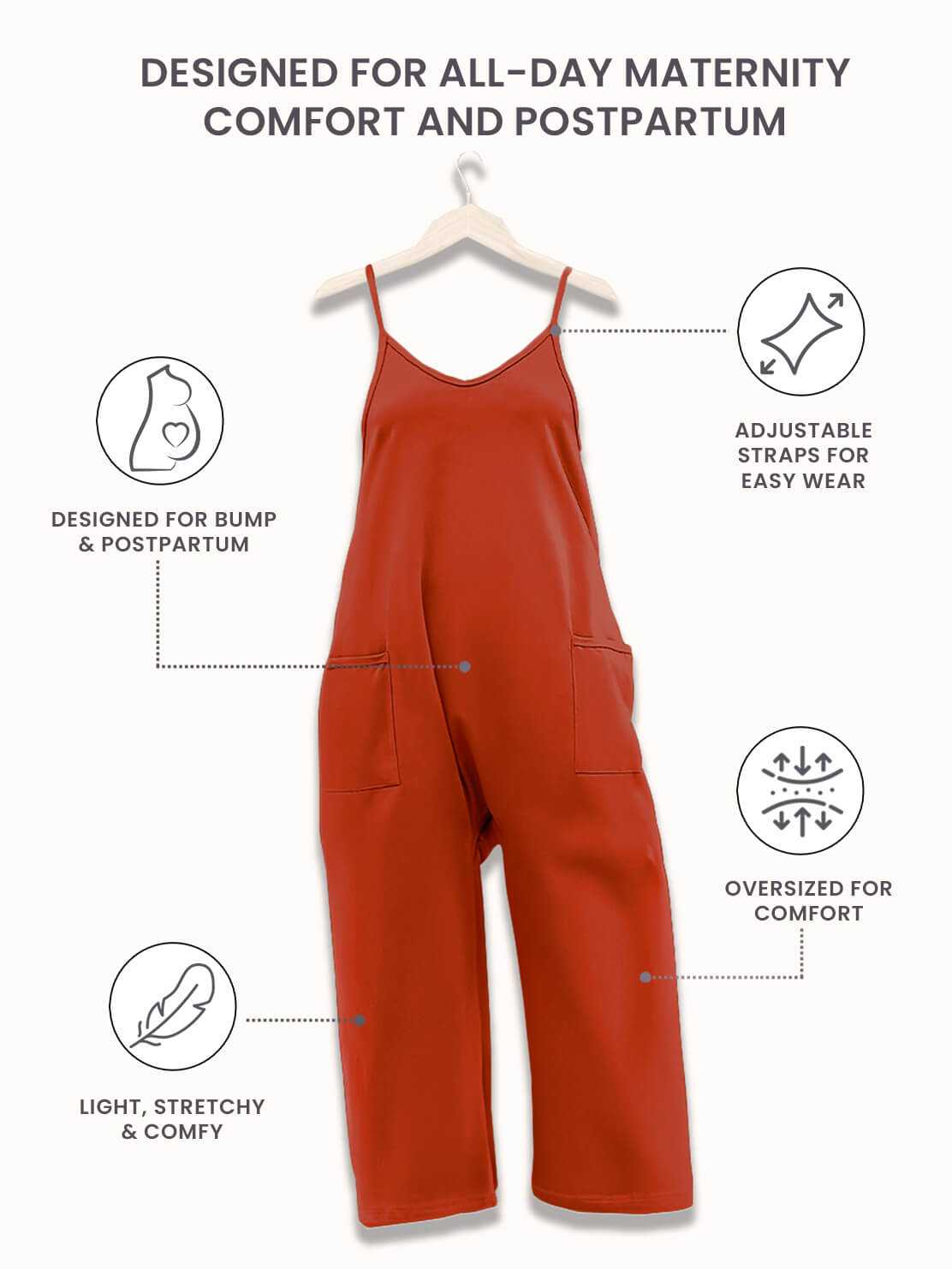 MamaCloud All-Day Jumpsuit