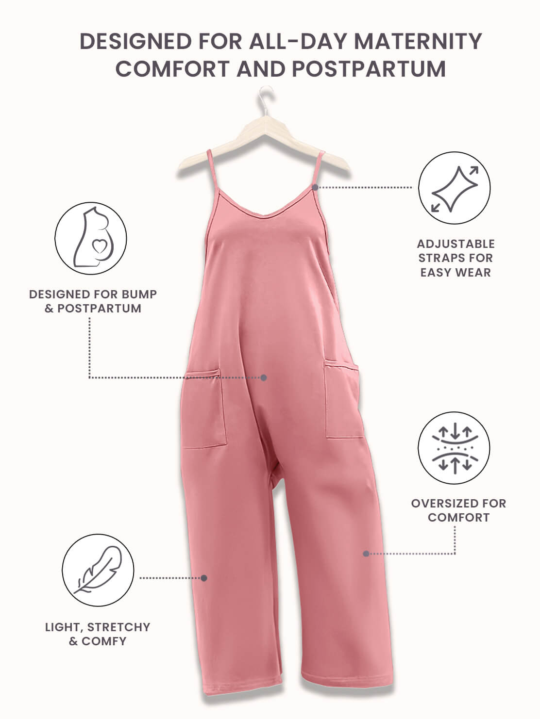 MamaCloud All-Day Jumpsuit