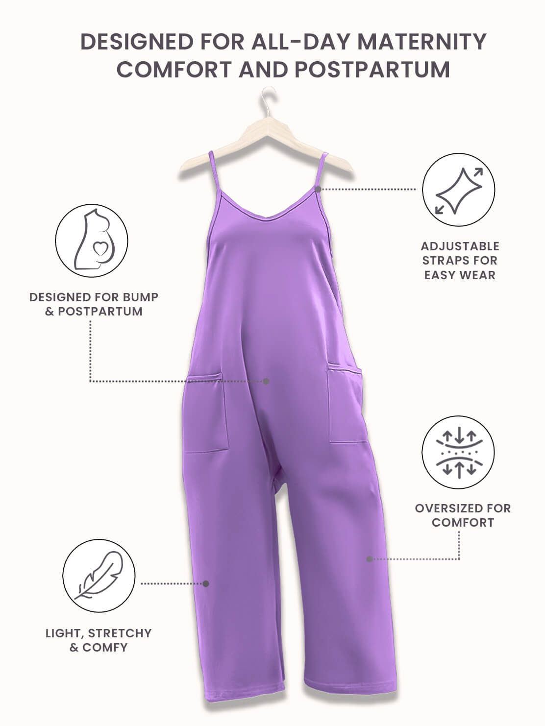 MamaCloud All-Day Jumpsuit