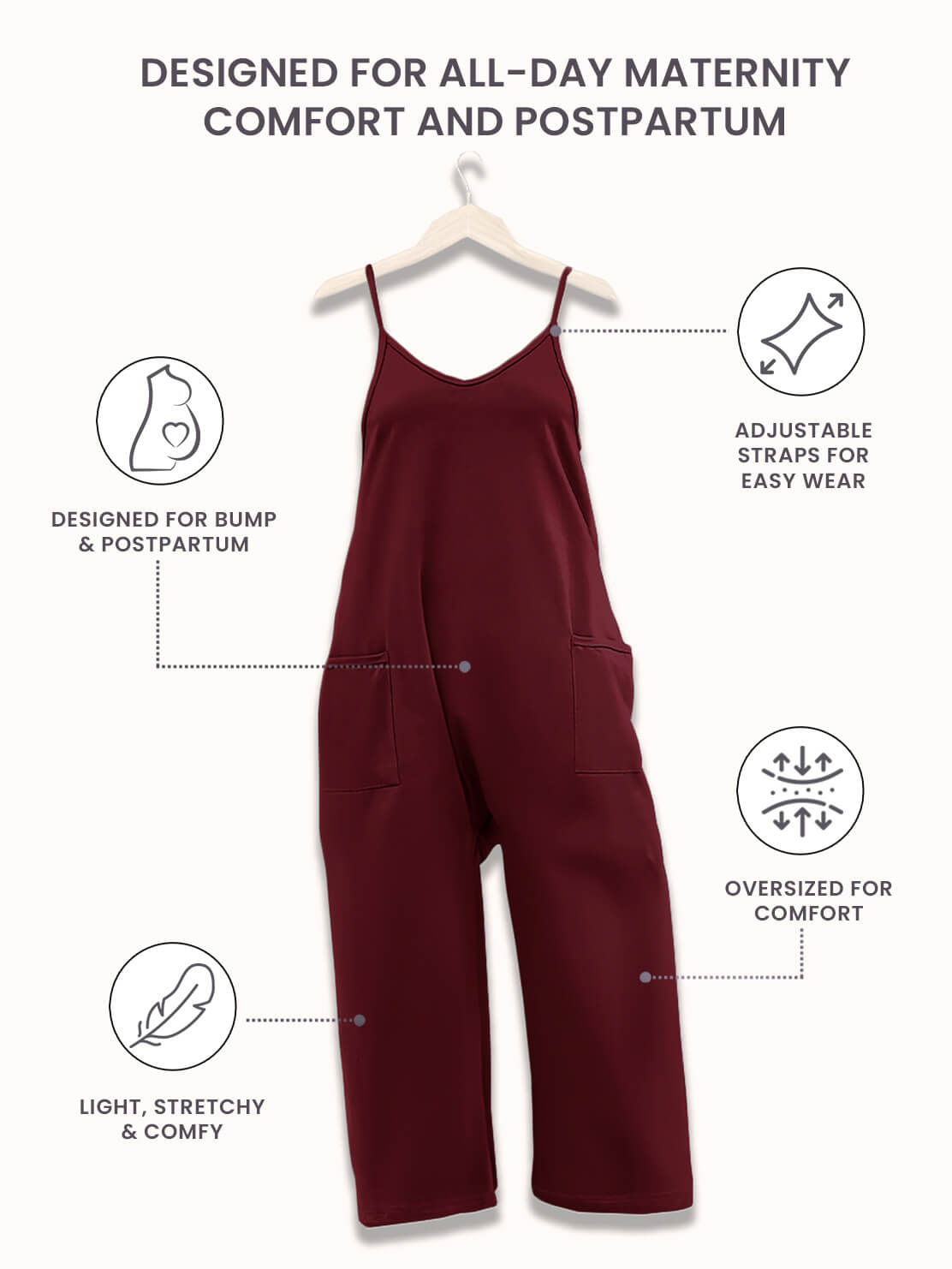 MamaCloud All-Day Jumpsuit