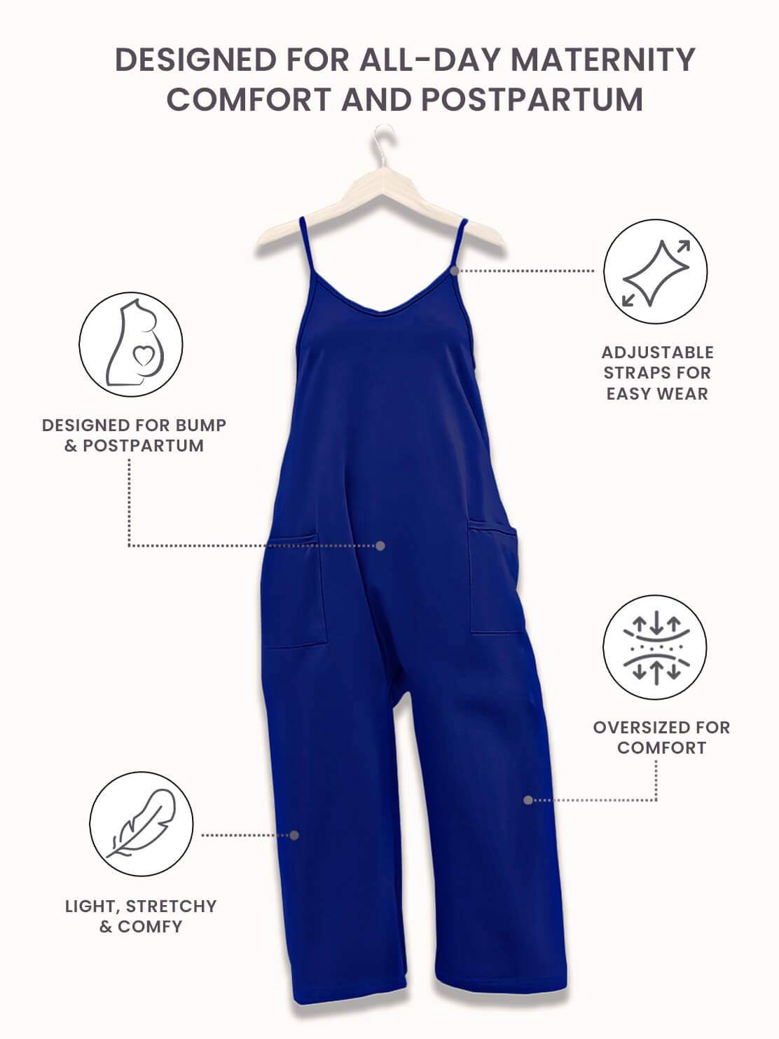 MamaCloud All-Day Jumpsuit