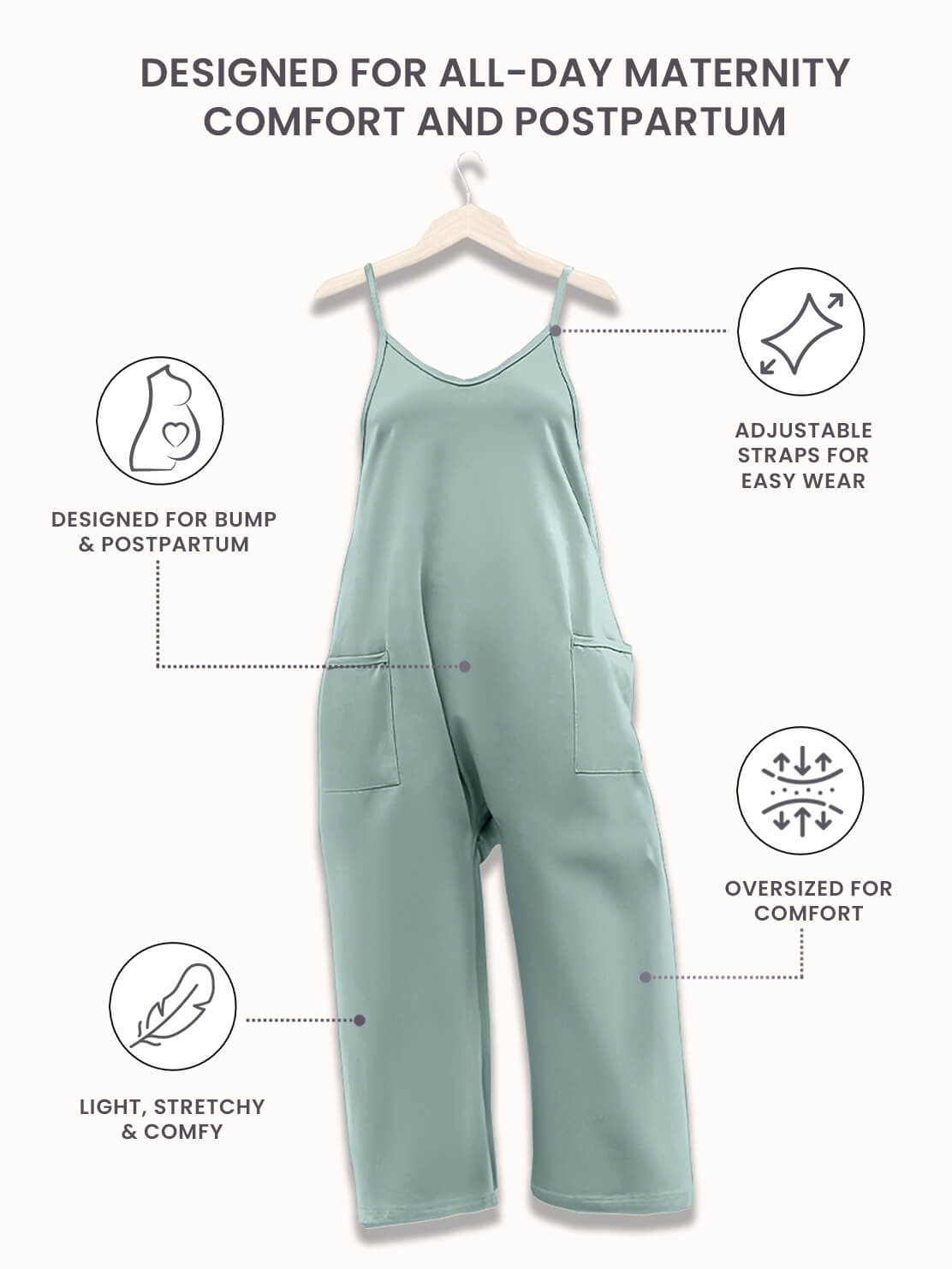 MamaCloud All-Day Jumpsuit