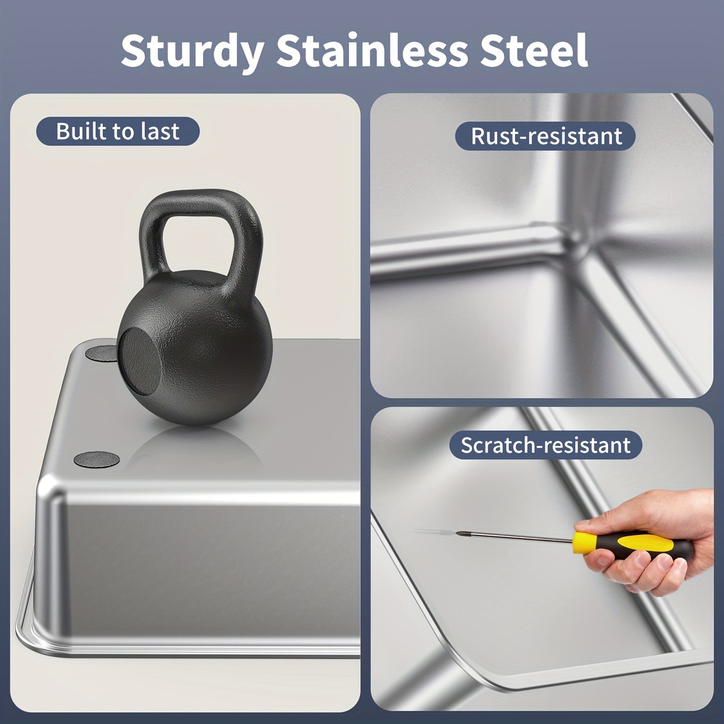 PawStep Stainless Litter Pan