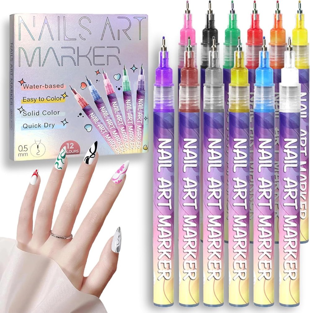 NailArt Master 12-Pen Set