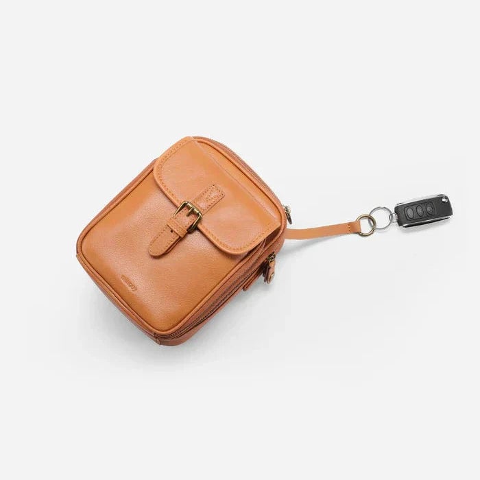 TravelGuard RFID Leather Bag
