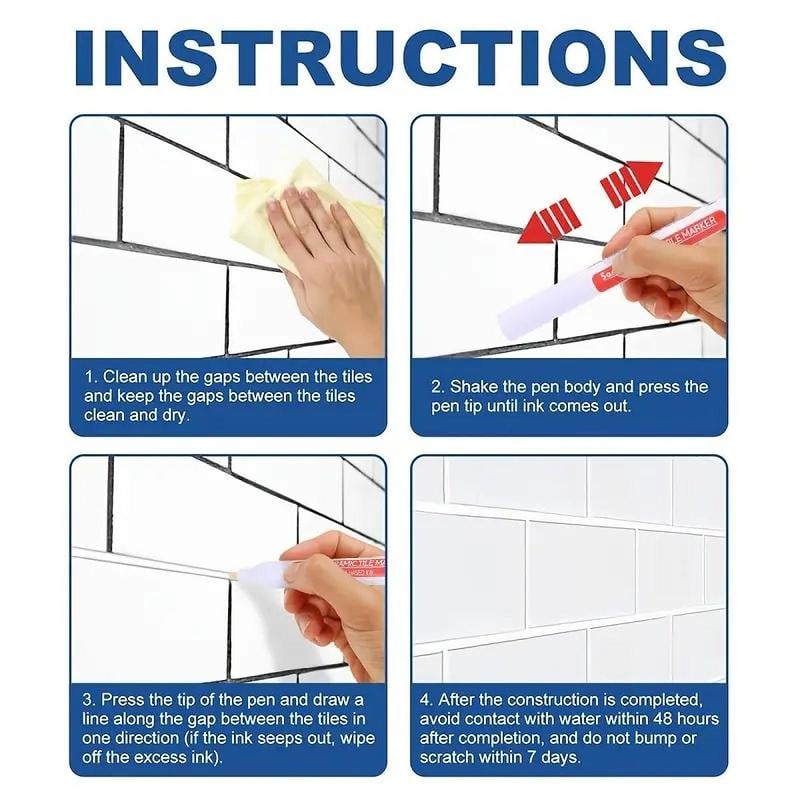 Grout Pen - Tile Renewal