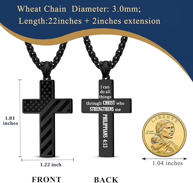 Liberty Cross Pendant