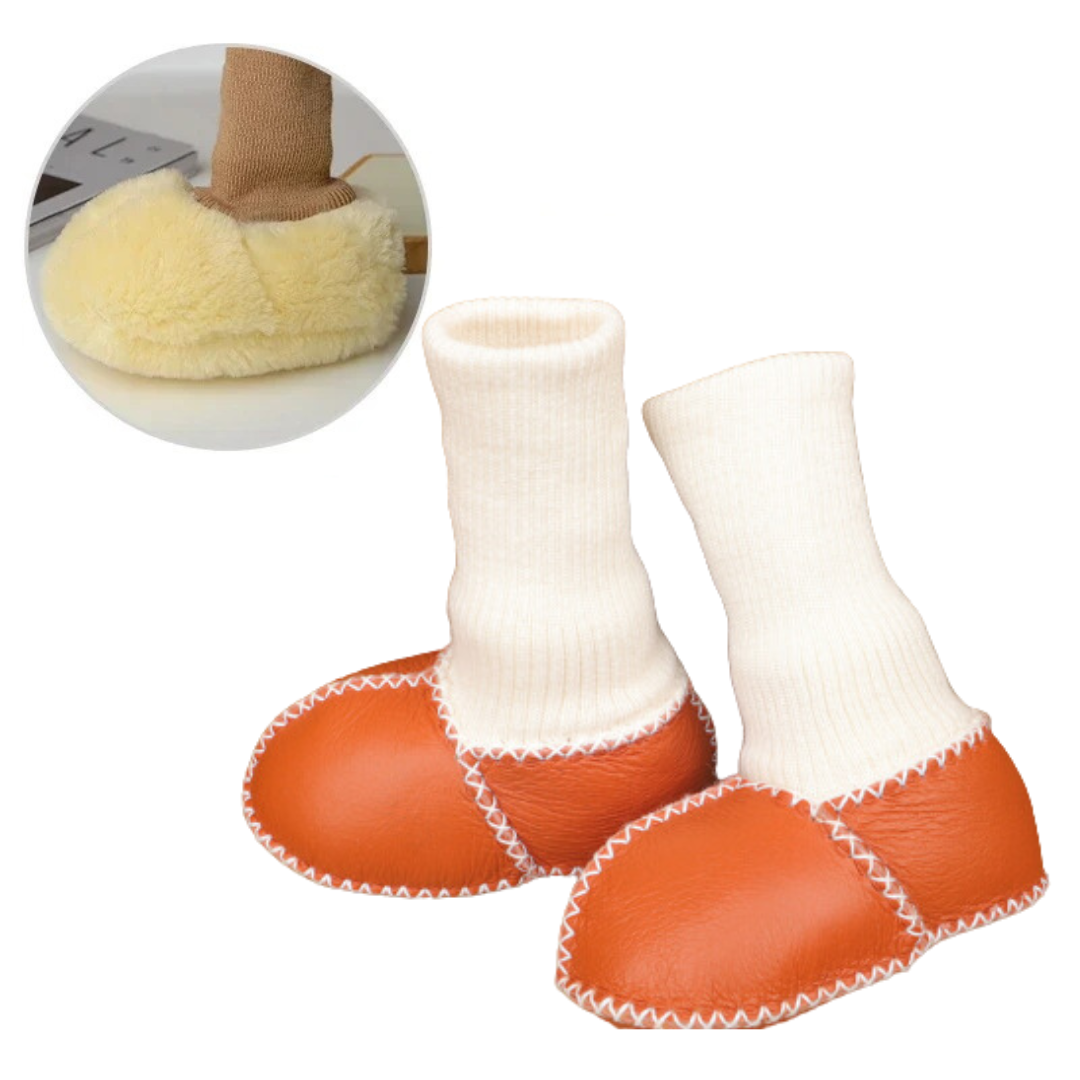 SnowSnug Anti-Slip Baby Booties
