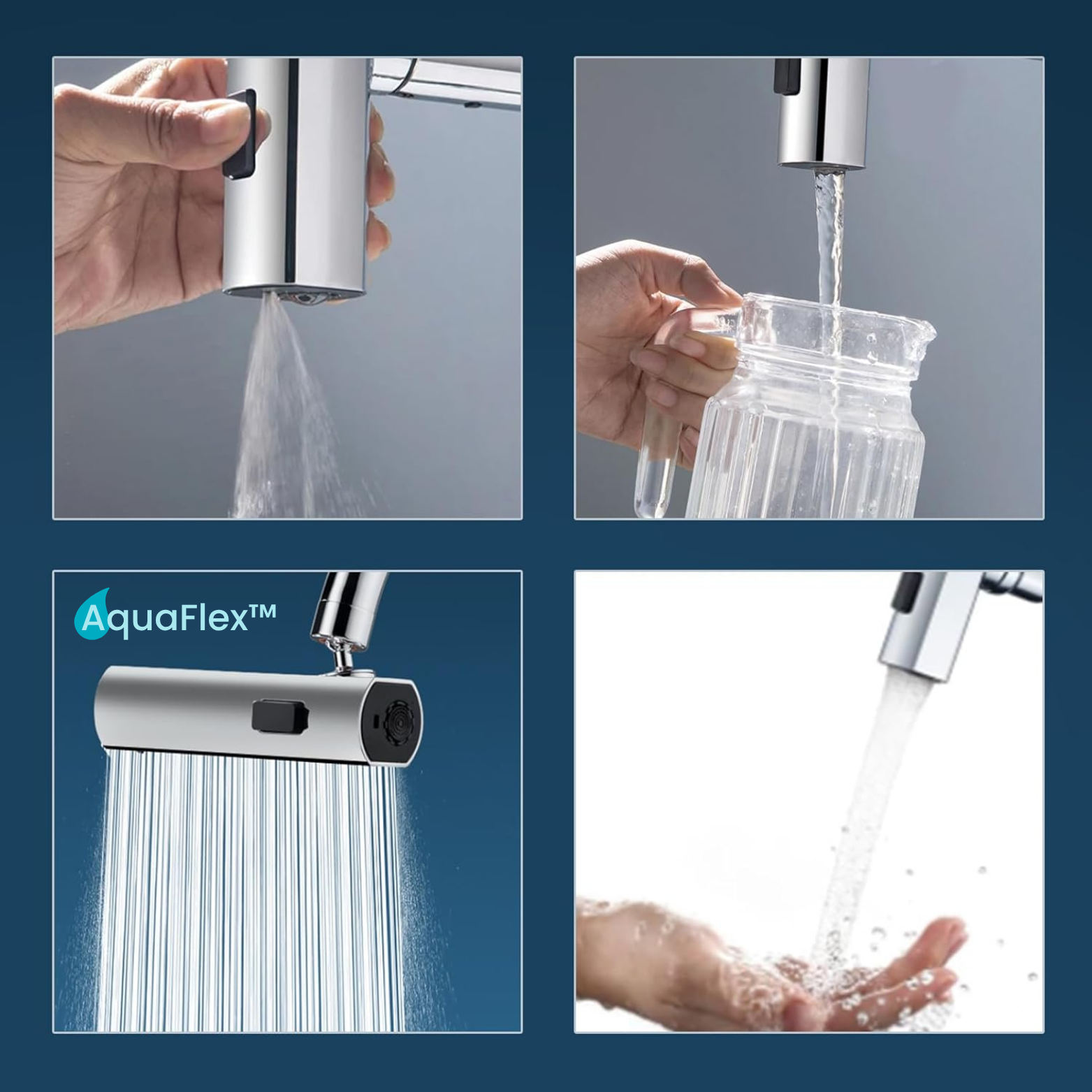 Waterfall Faucet Spray Nozzle