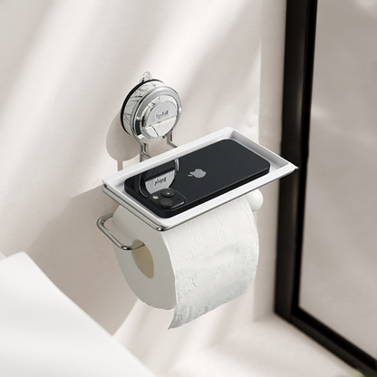 No-Drill Toilet Paper Holder & Hook