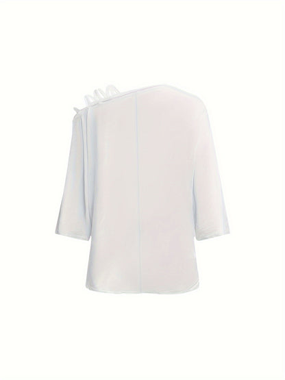 Femme Visage Off-Shoulder Tee