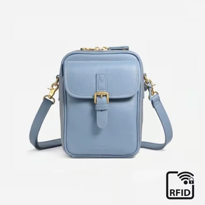 TravelGuard RFID Leather Bag