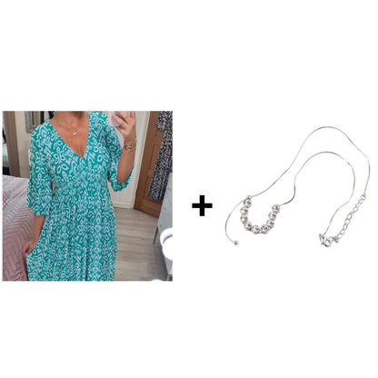Elegant Vintage Floral Dress