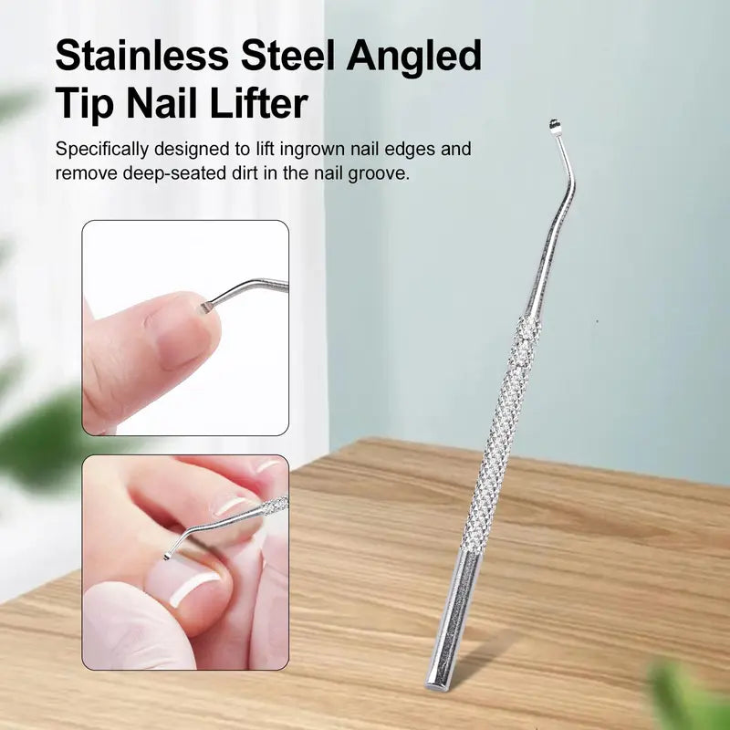 Beveled 3-Piece Nail Clippers