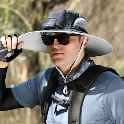Solar Fan Hat - Unisex Outdoor Fishing