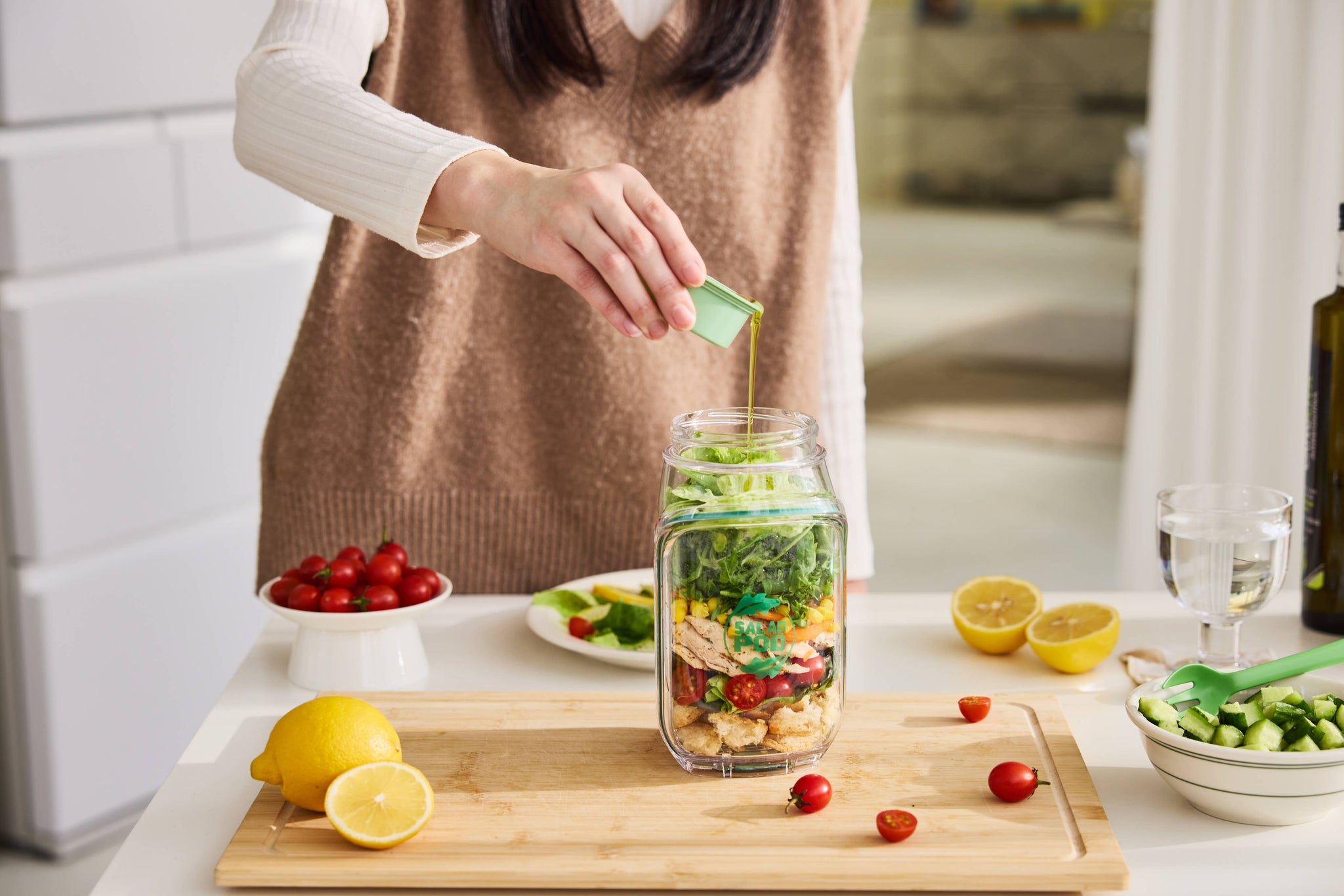 MealPod Portable Salad Jar