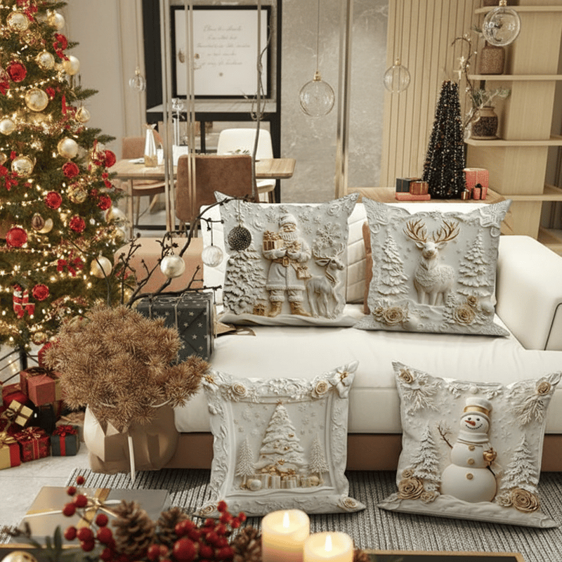 MerryNest Holiday Pillow Covers