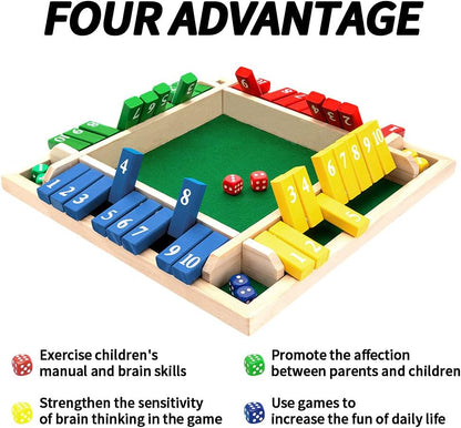 Roll & Shut Board Game