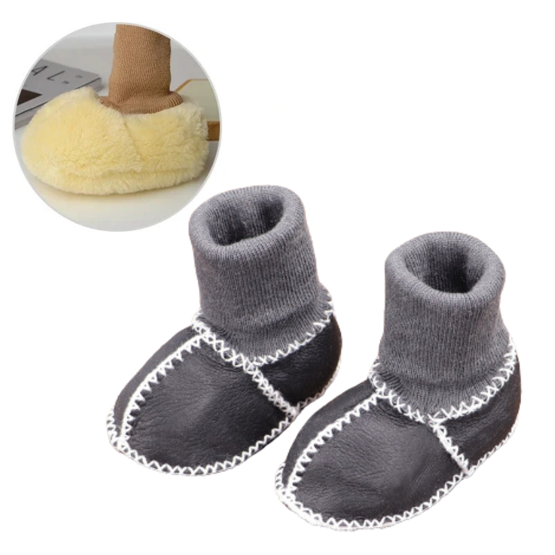 SnowSnug Anti-Slip Baby Booties
