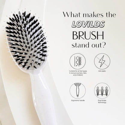 TangleFree Boar & Nylon Brush