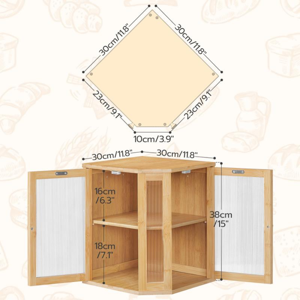 BambooStore Bread Box