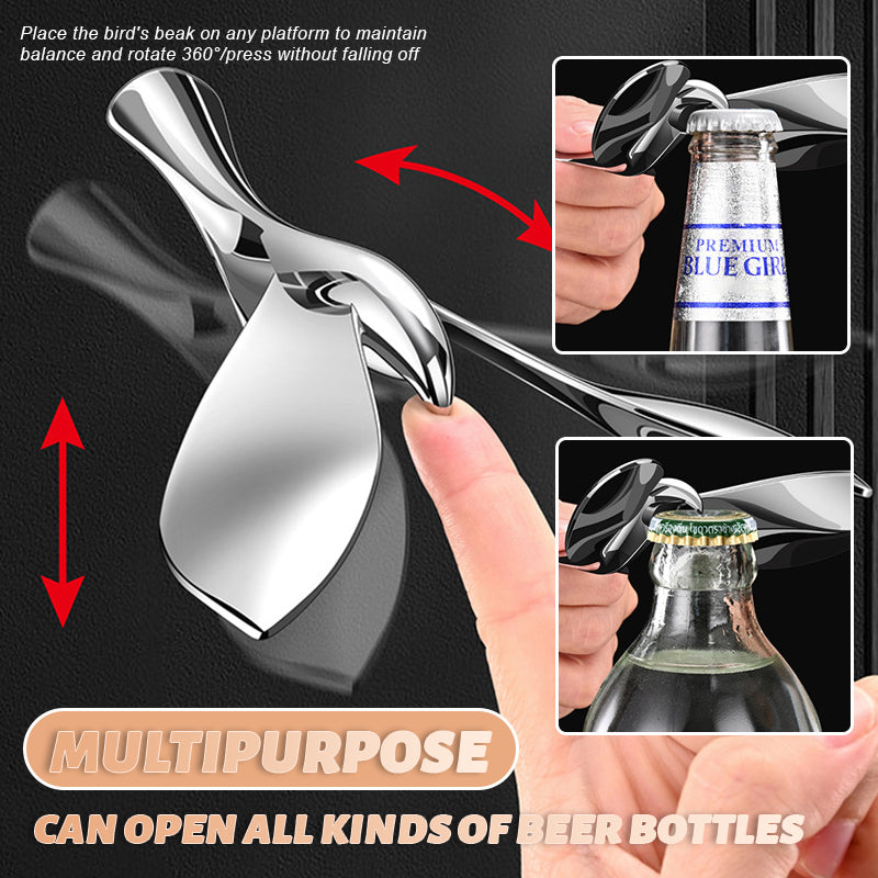 FeatherPop – Designer Bird Bottle Opener