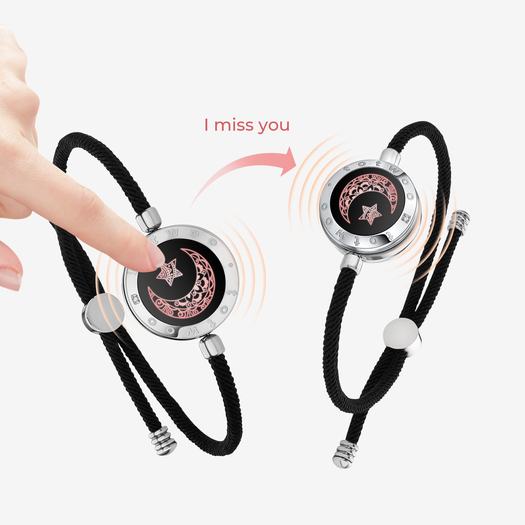 Moon & Moon Touch Bracelet