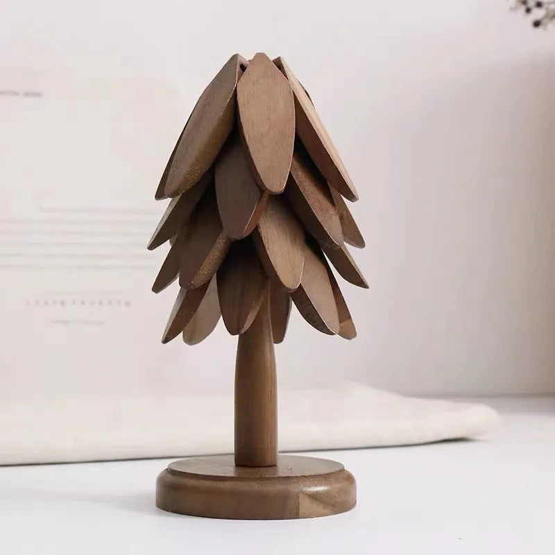 Coastree Wooden Foldable Coasters
