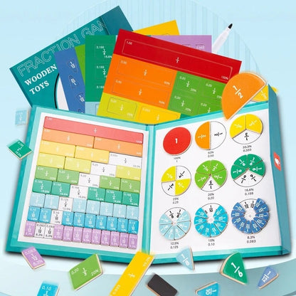 MagnetiMath Fraction Board