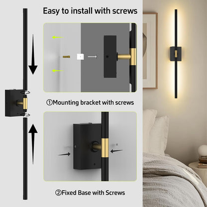 Rechargeable Sconces Set of 2