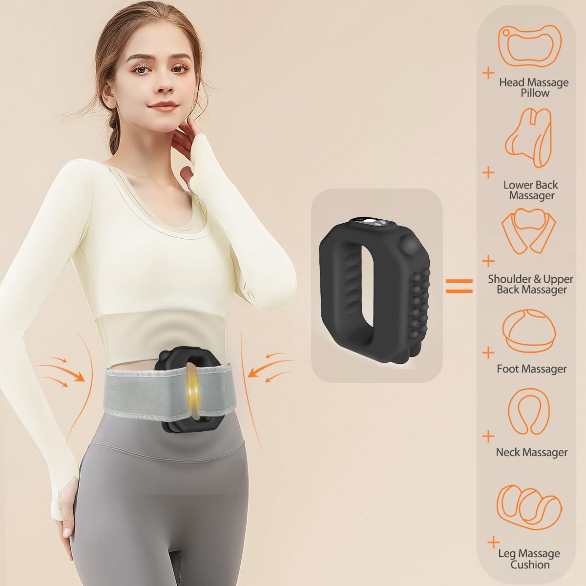 Rechargeable Fascia Ring Massager