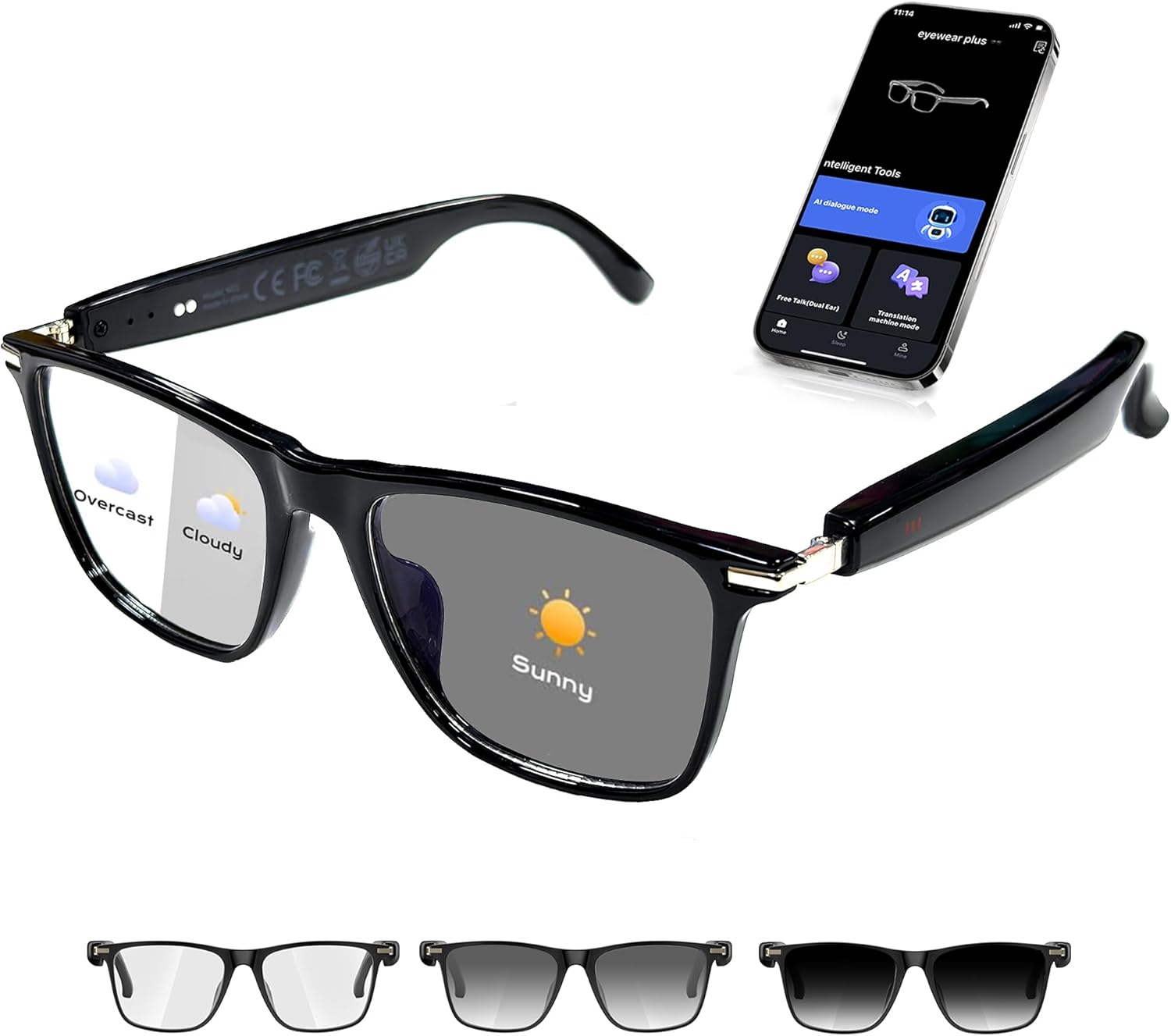 OmniLens AI Smart Glasses