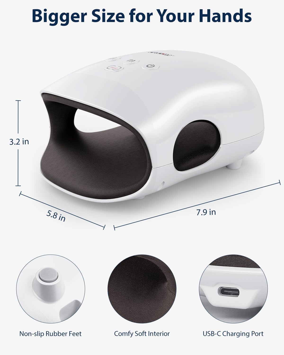 Handheld Massager with Heat