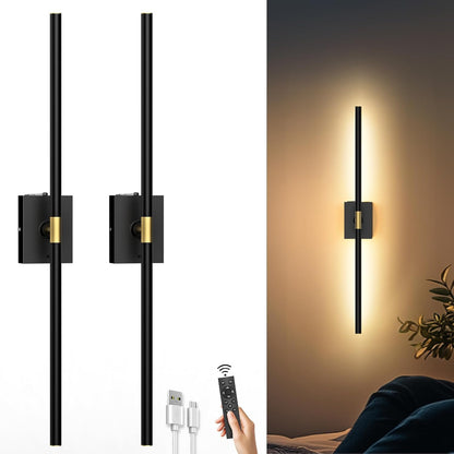 Rechargeable Sconces Set of 2