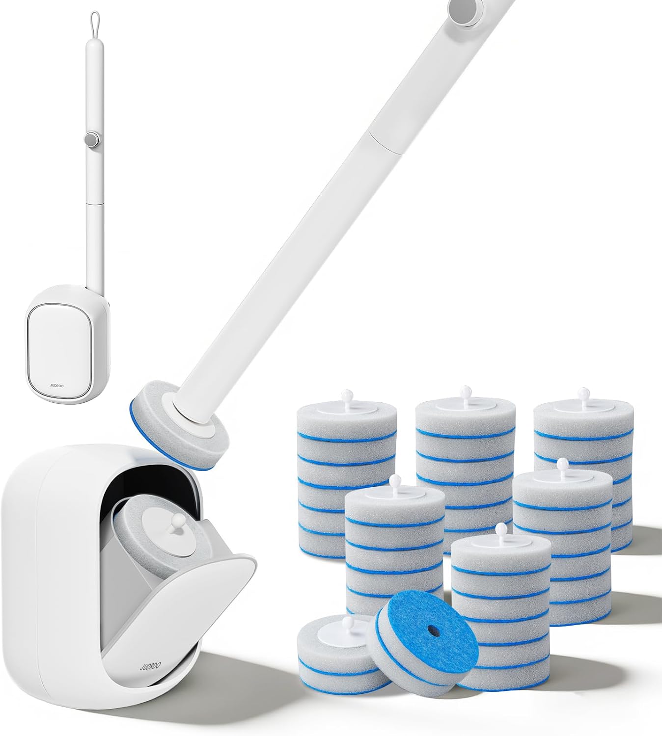 Disposable Toilet Brush Set