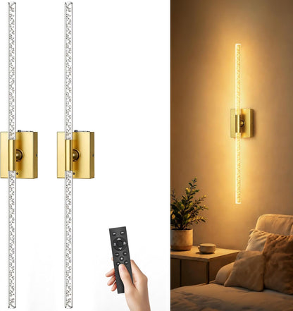 Rechargeable Sconces Set of 2