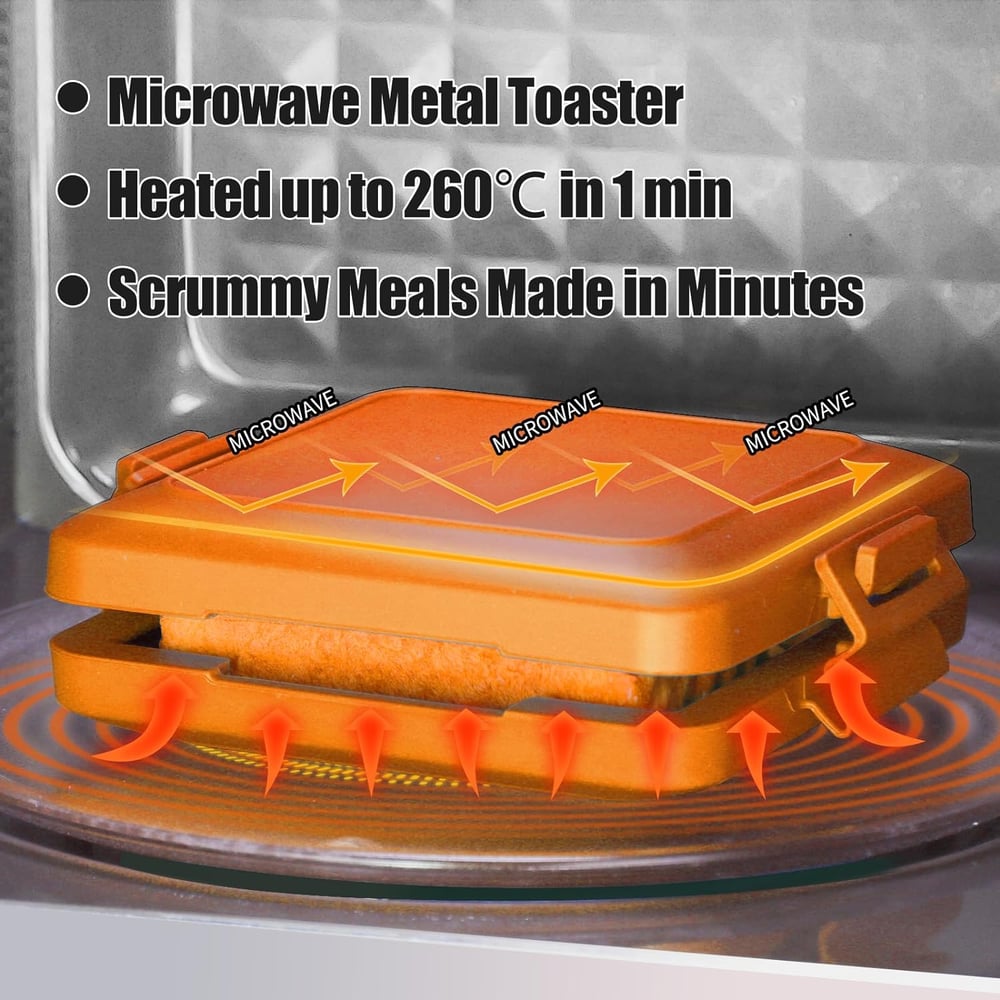 ToastEase Microwave Grill
