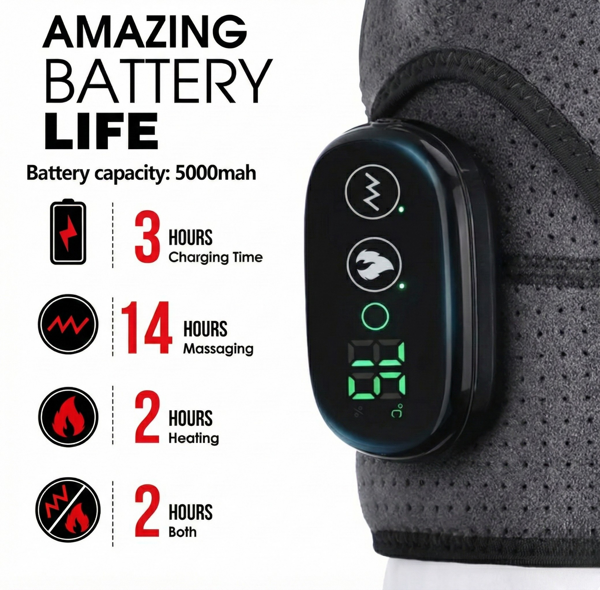 Calmora HeatWrap Shoulder Massager