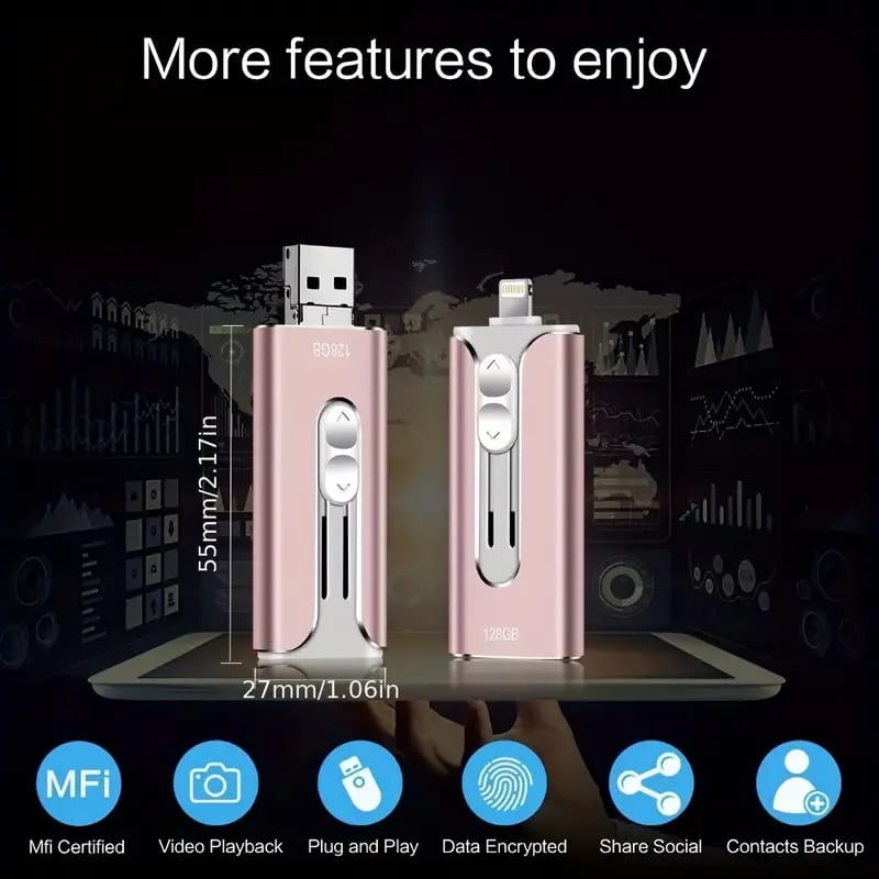 4-in-1 USB External Storage